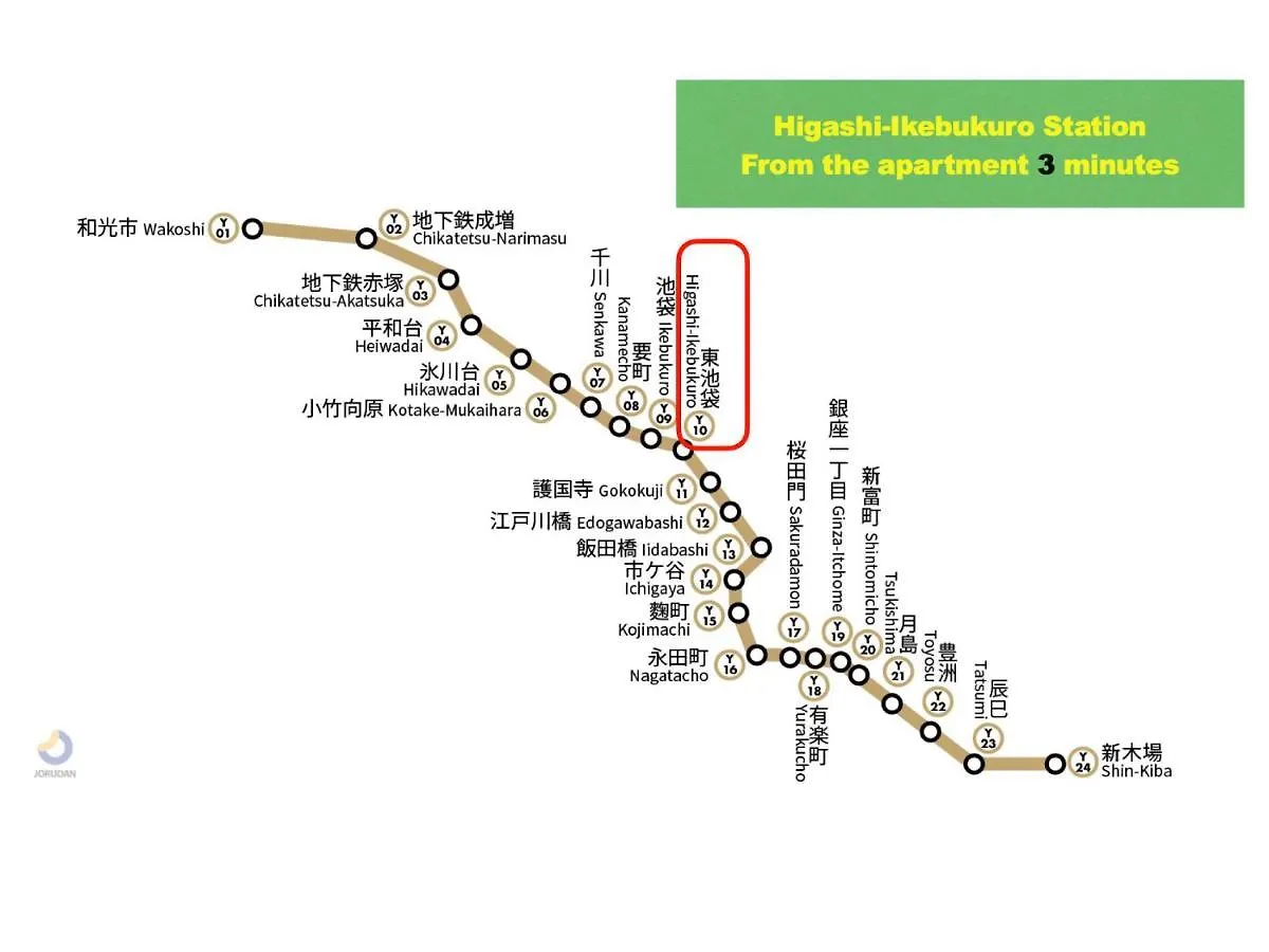 アパート 山手線池袋駅 徒歩6分 東池袋駅徒歩3分 2~5人 エレベーター Wifi 新宿/渋谷/銀座/築地/浅草/原宿近い！ 東京都 日本